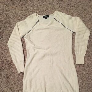 Ivory sweater dress